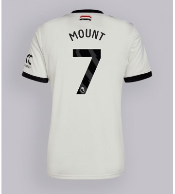 Manchester United Mason Mount #7 Tercera Equipación 2024-25 Manga Corta